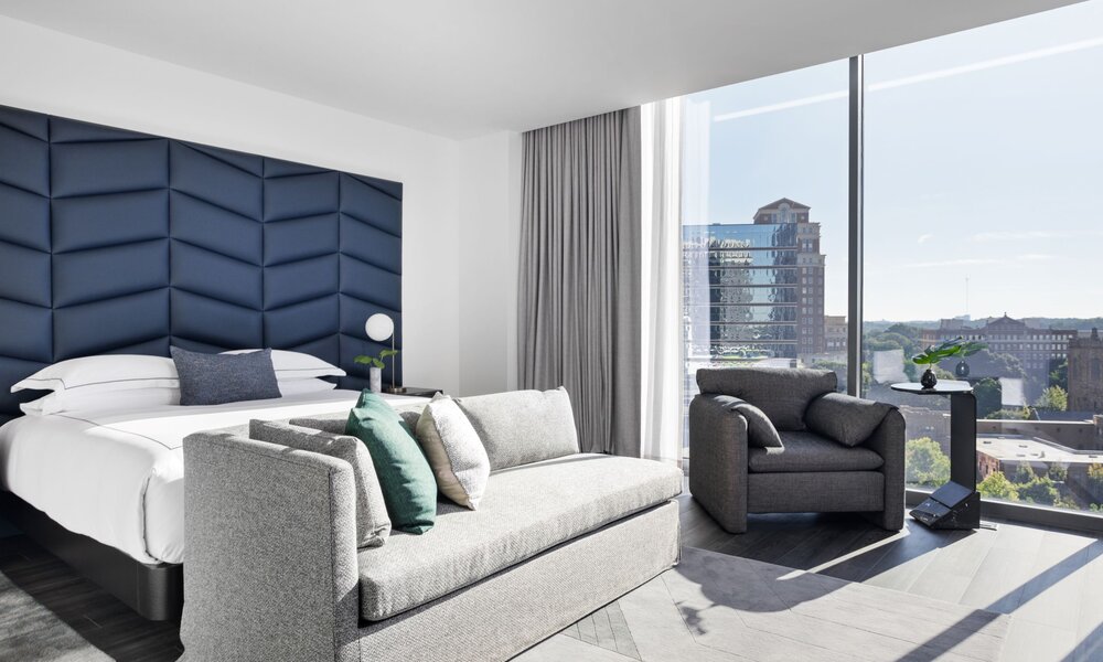 A guestroom at Kimpton Shane