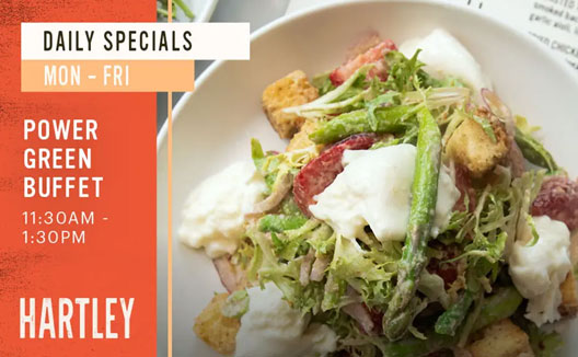 Power Green Buffet web tile with salad image